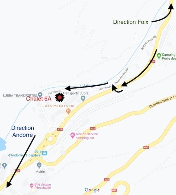 Chalet 6B Dans Les Pyrenees Proche D'Andorre LʼHospitalet-près-lʼAndorre Exterior foto